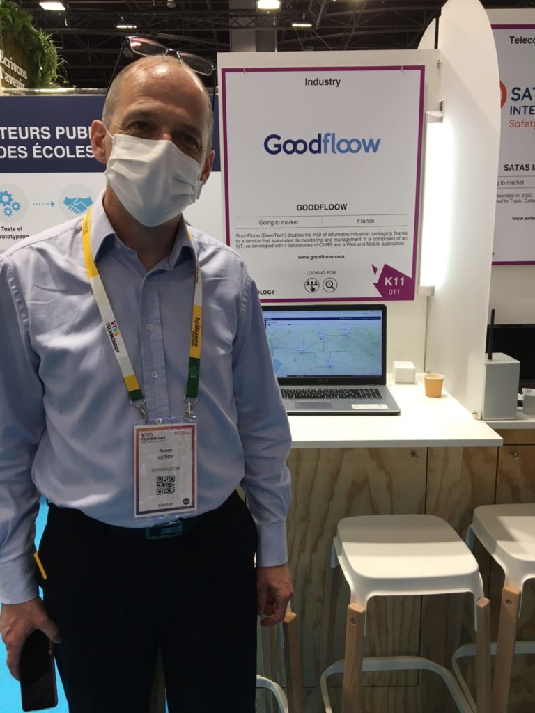 GoodFloow au salon Vivatech en juin 2021.