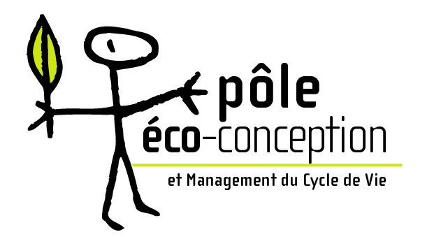 Logo pôle éco-conception et Management du Cycle de Vie.